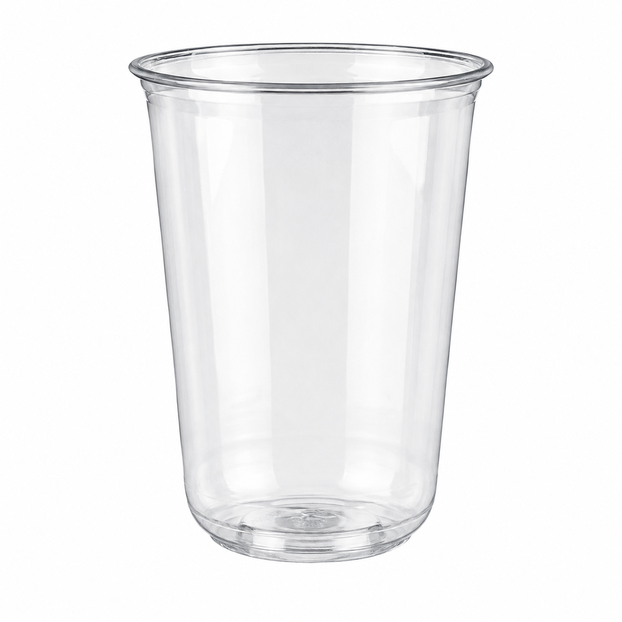 90 rim diameter: 16oz PET U-shaped cup