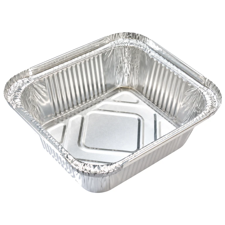 Aluminium Foil Square Container 150 450ml, no lid