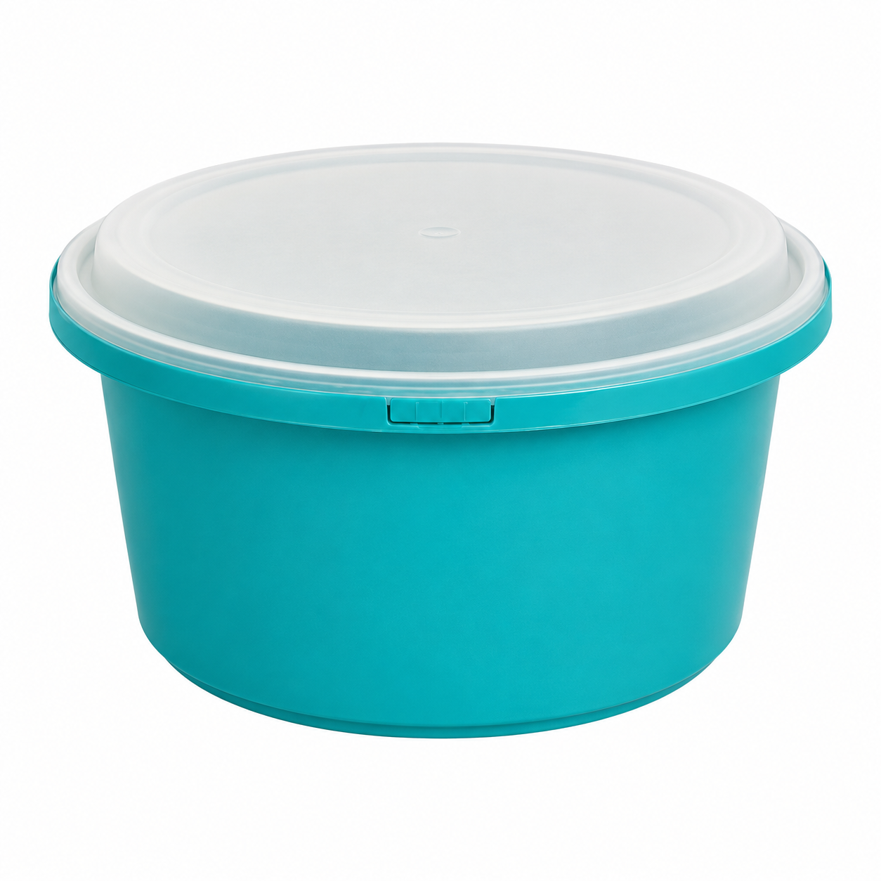 1750ml round tamper-evident food container
