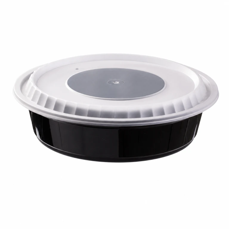 Black Round Bowl 1450ml