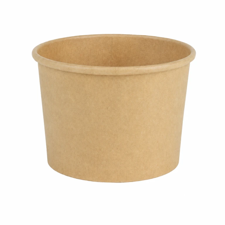 Kraft Paper Soup Bucket 8oz (90mm rim)
