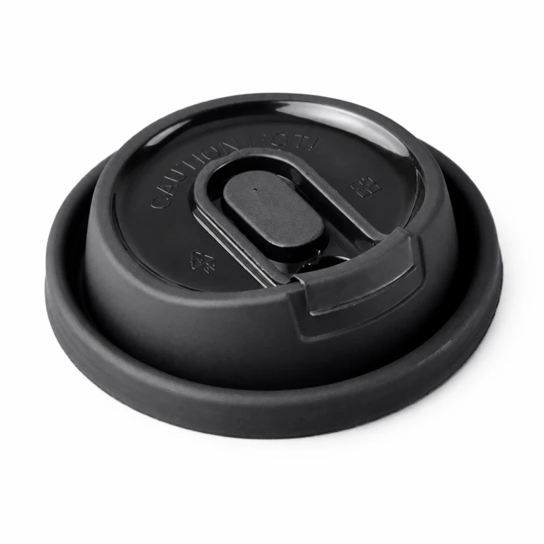 90mm Black U-Shaped Lid
