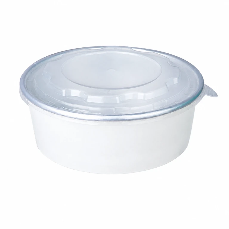 Aluminium Foil Paper Bowl 1500ml with PP Lid