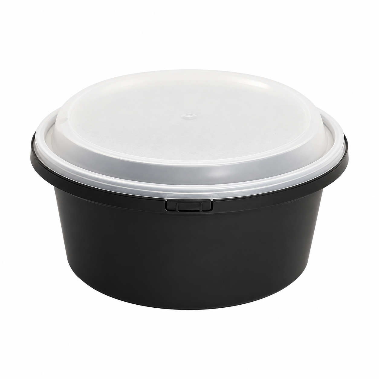 1500ml round tamper-evident food container