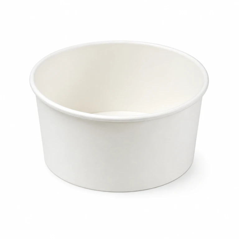 1000ml White Cardboard Bowl