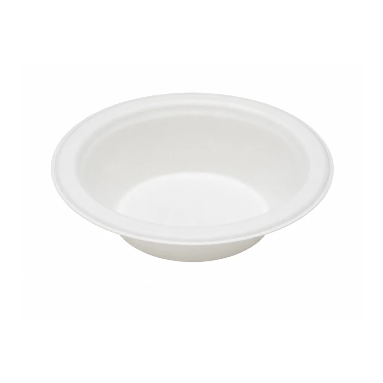 350ml disposable round paper bowl with lid for sugar cane juice