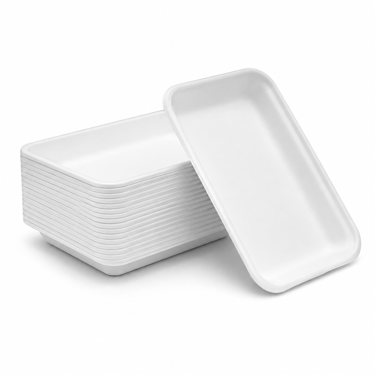 plant-fiber food tray