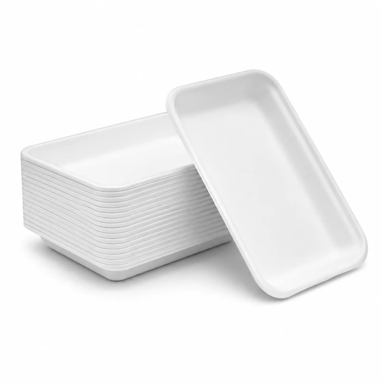 plant-fiber food tray