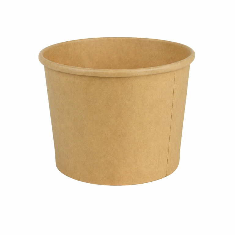 Kraft Paper Soup Bucket 20oz (115mm rim)