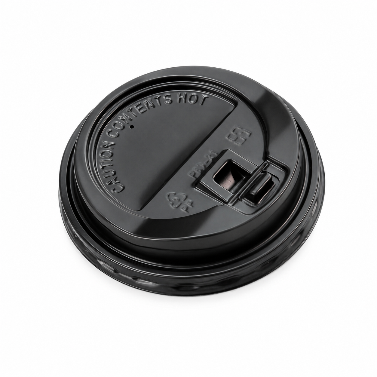 90mm Matte Black Single Hole Lid