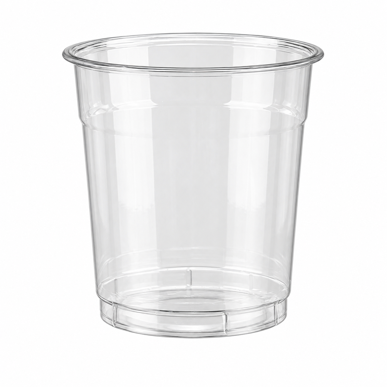 98 rim diameter: 18oz PET chubby cup