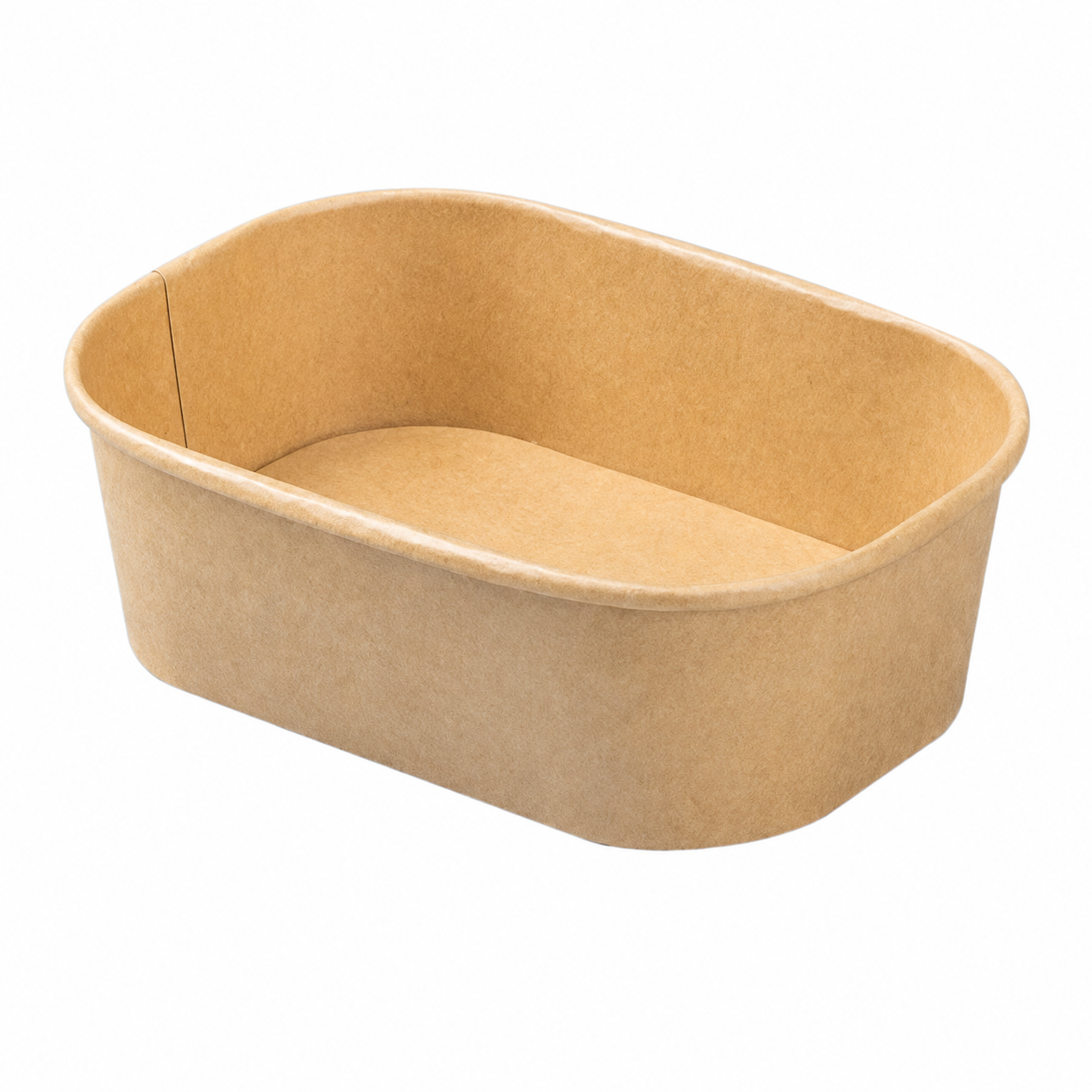 Kraft Paper Rectangular Takeaway Box 360ml
