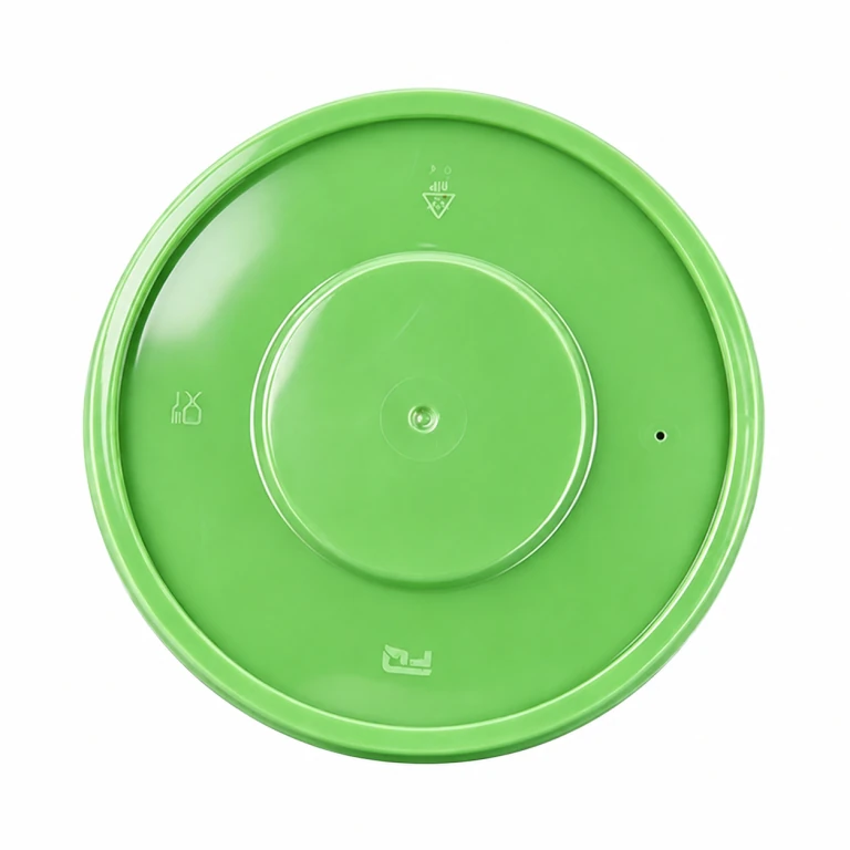 Disposable Bowl Lid 142mm, Green