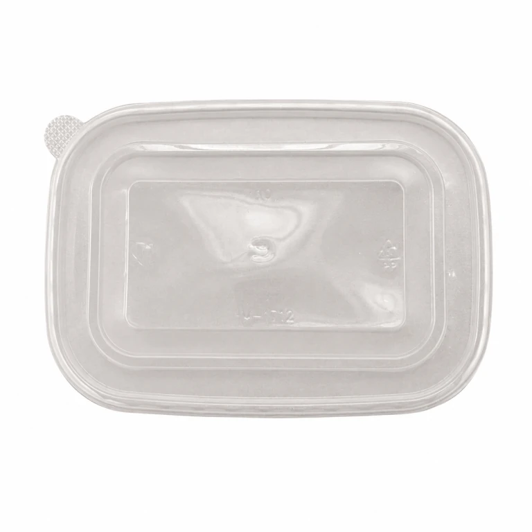 clear PP lid for rectangular container