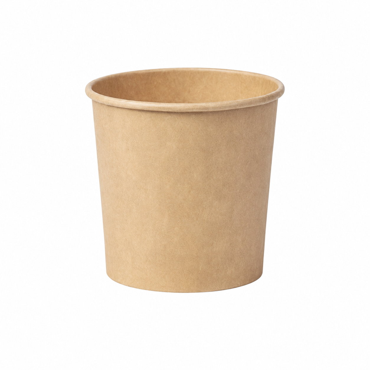 12oz Natural Kraft Paper Porridge Bucket (Lid Not Included)