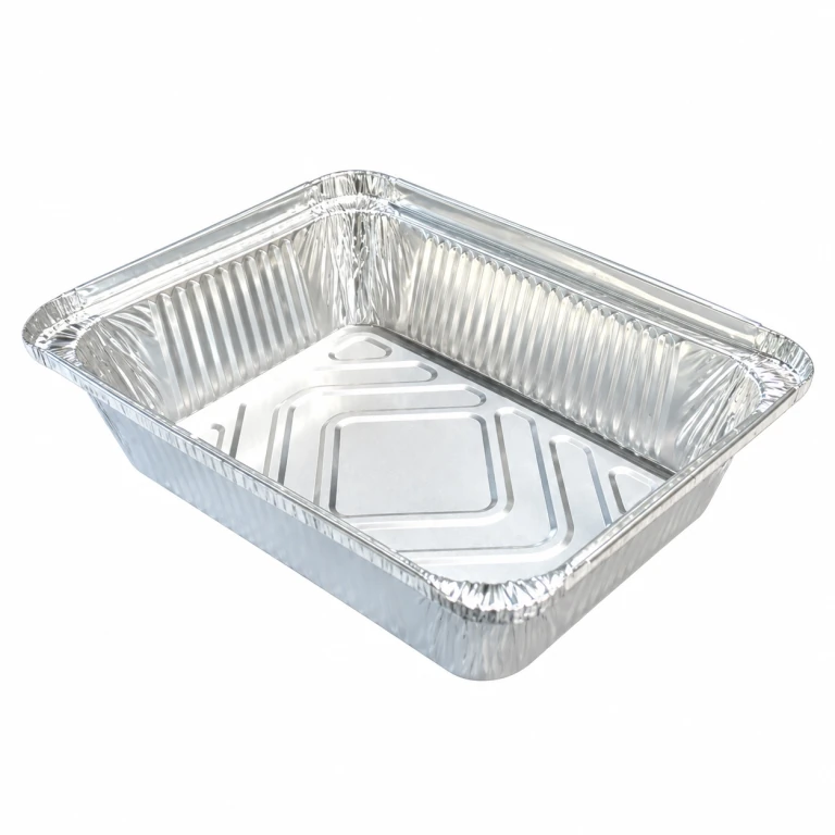 Aluminium Foil Square Container 220 1100ml, no lid