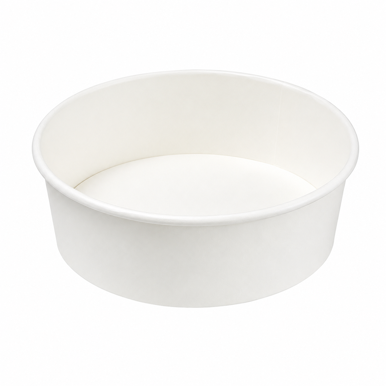 500ml White Cardboard Bowl