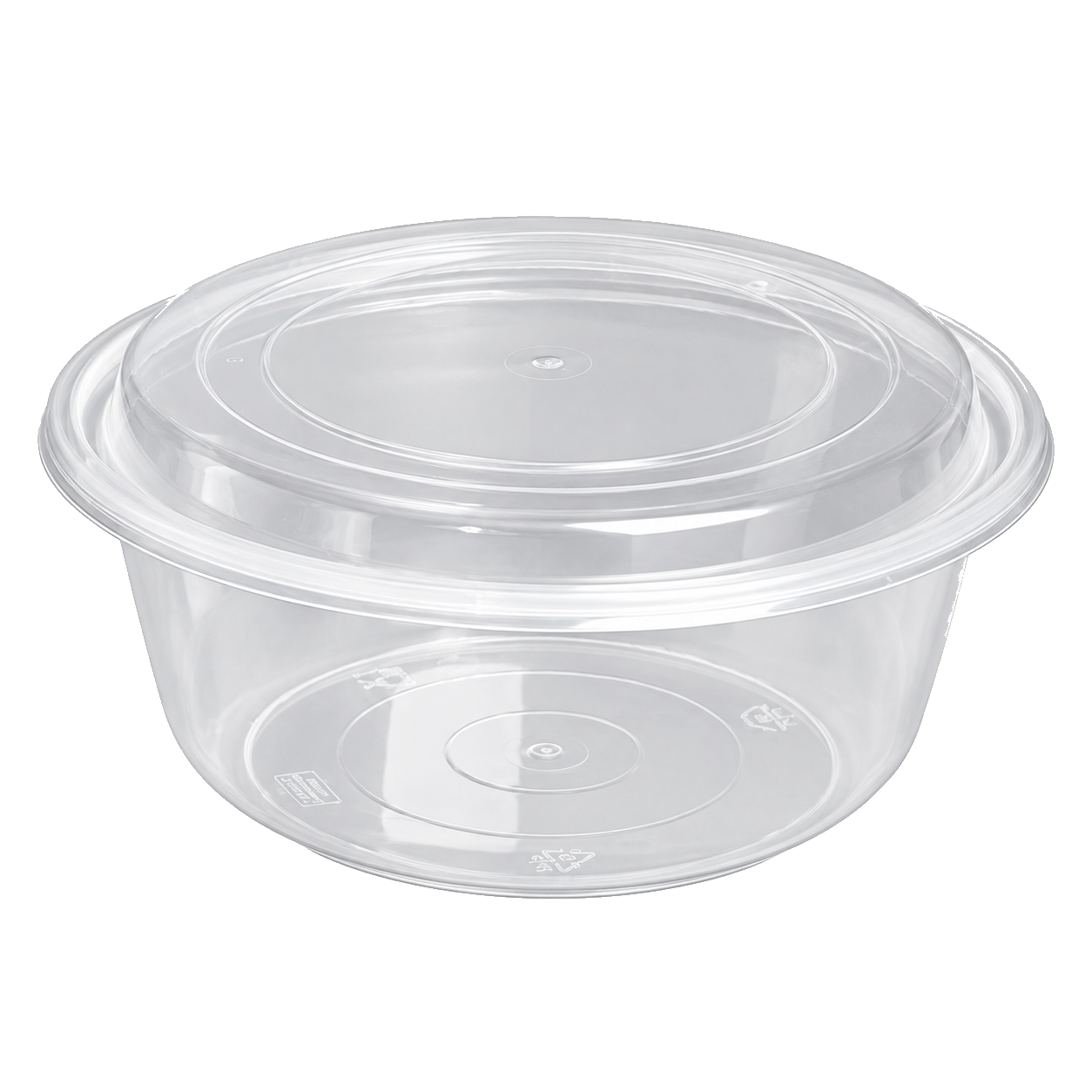 1300ml matching round-bowl lid (clear)