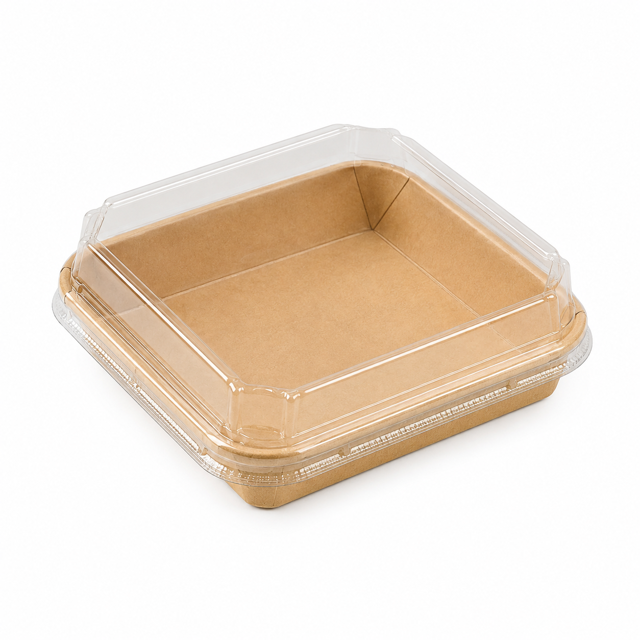 No. 3 Kraft Sushi Box with High Lid