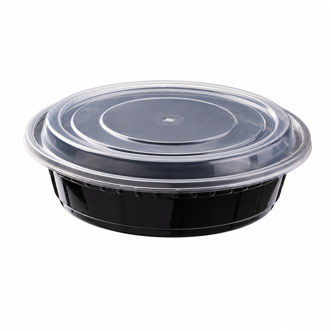Black Round Bowl 700ml