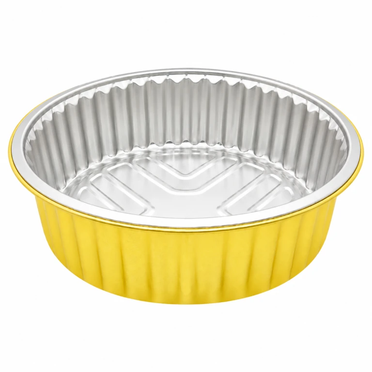 Aluminium Foil Round Container 2500ml (25cm dia)