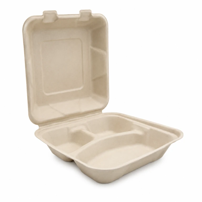 plant-fiber food container