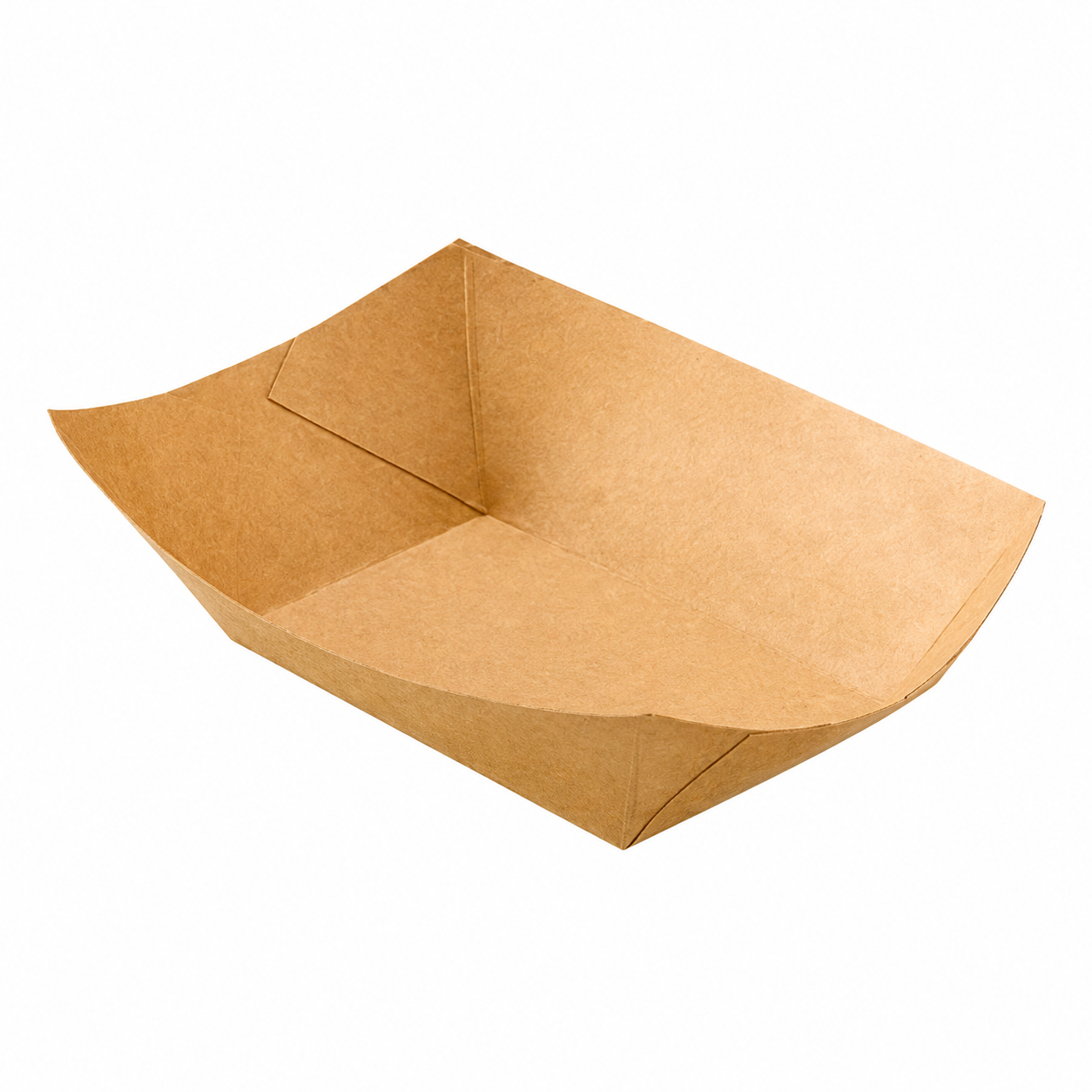 Coated Kraft Boat Box No. 2
