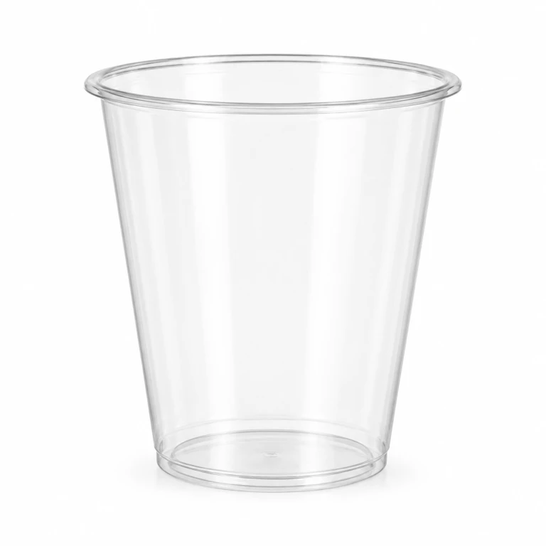 90口径注塑奶茶杯 360ml透明