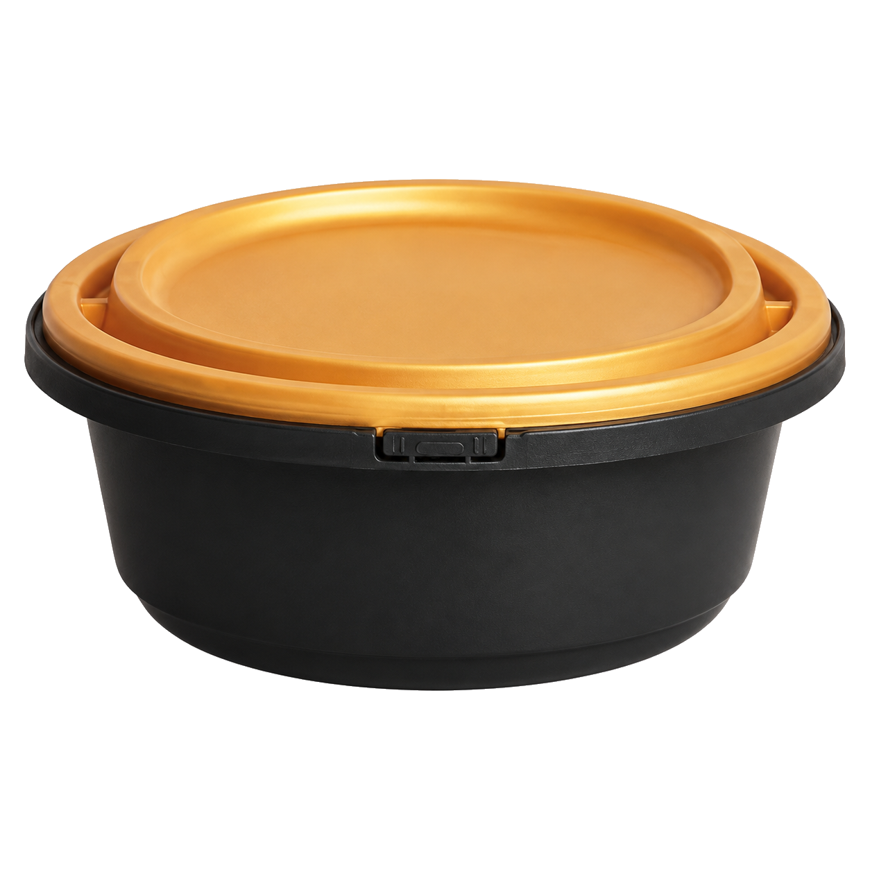 380ml round tamper-evident food container