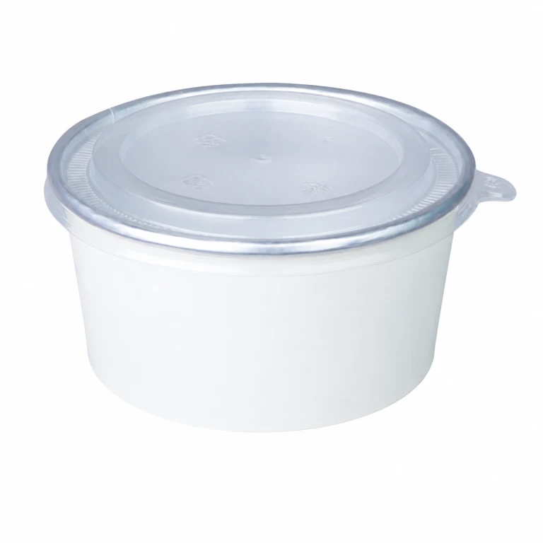 Aluminium Foil Paper Bowl 1000ml with PP Lid