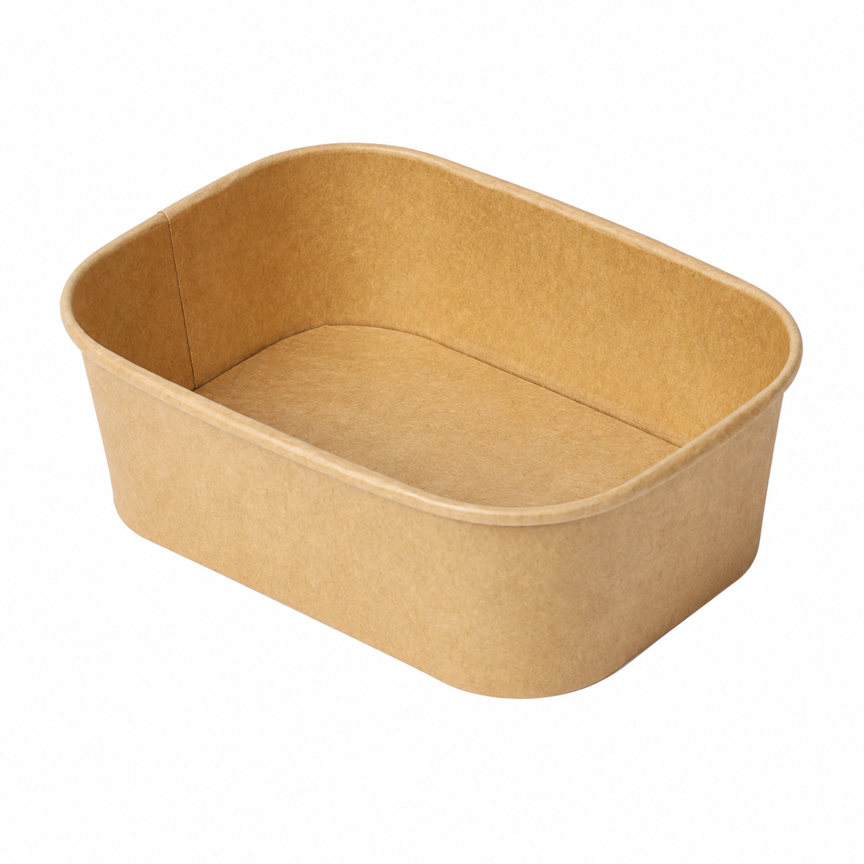 natural kraft paper rectangular container 750ml (lid not included)