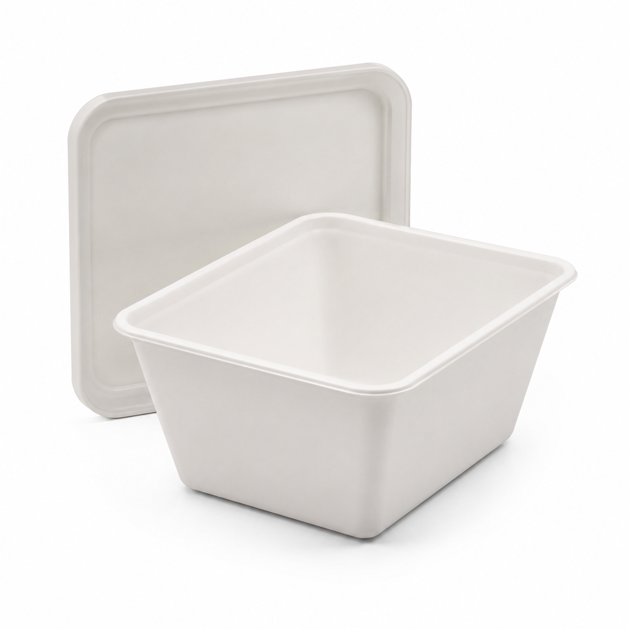 plant-fiber food container