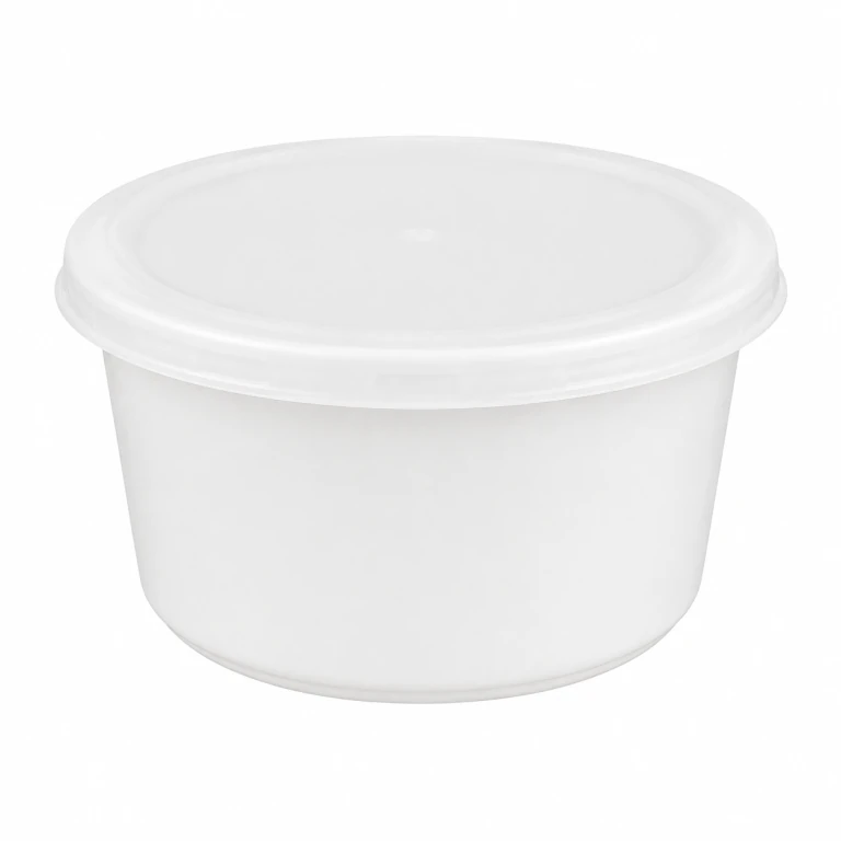 650ml round tamper-evident food container
