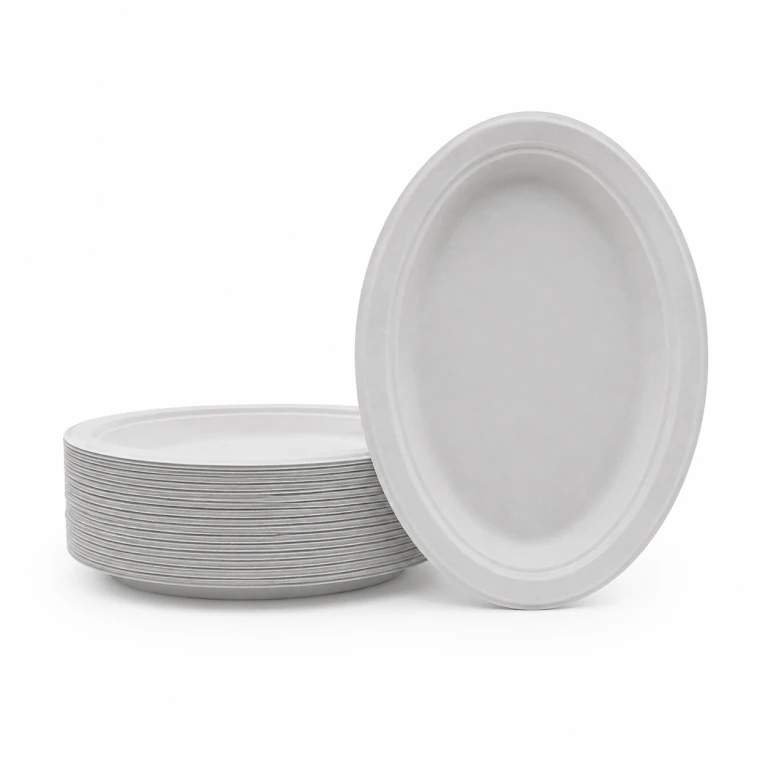 plant-fiber plate