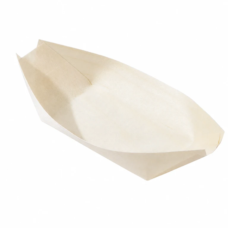 7-inch Wood Boat
