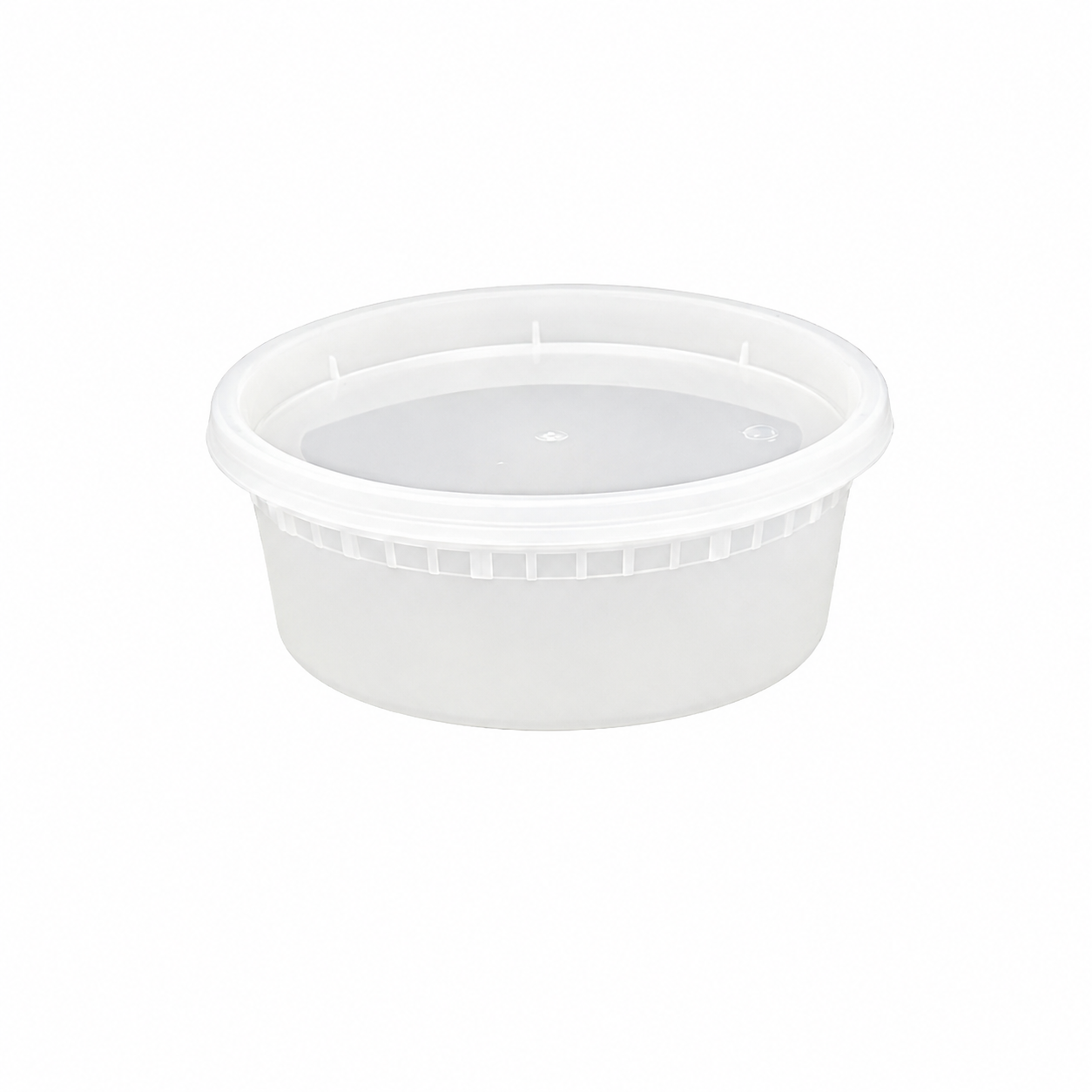 8OZoz Disposable PP Soup Bucket with Lid