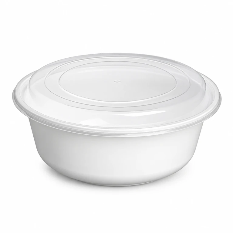1300ml round bowl (white)