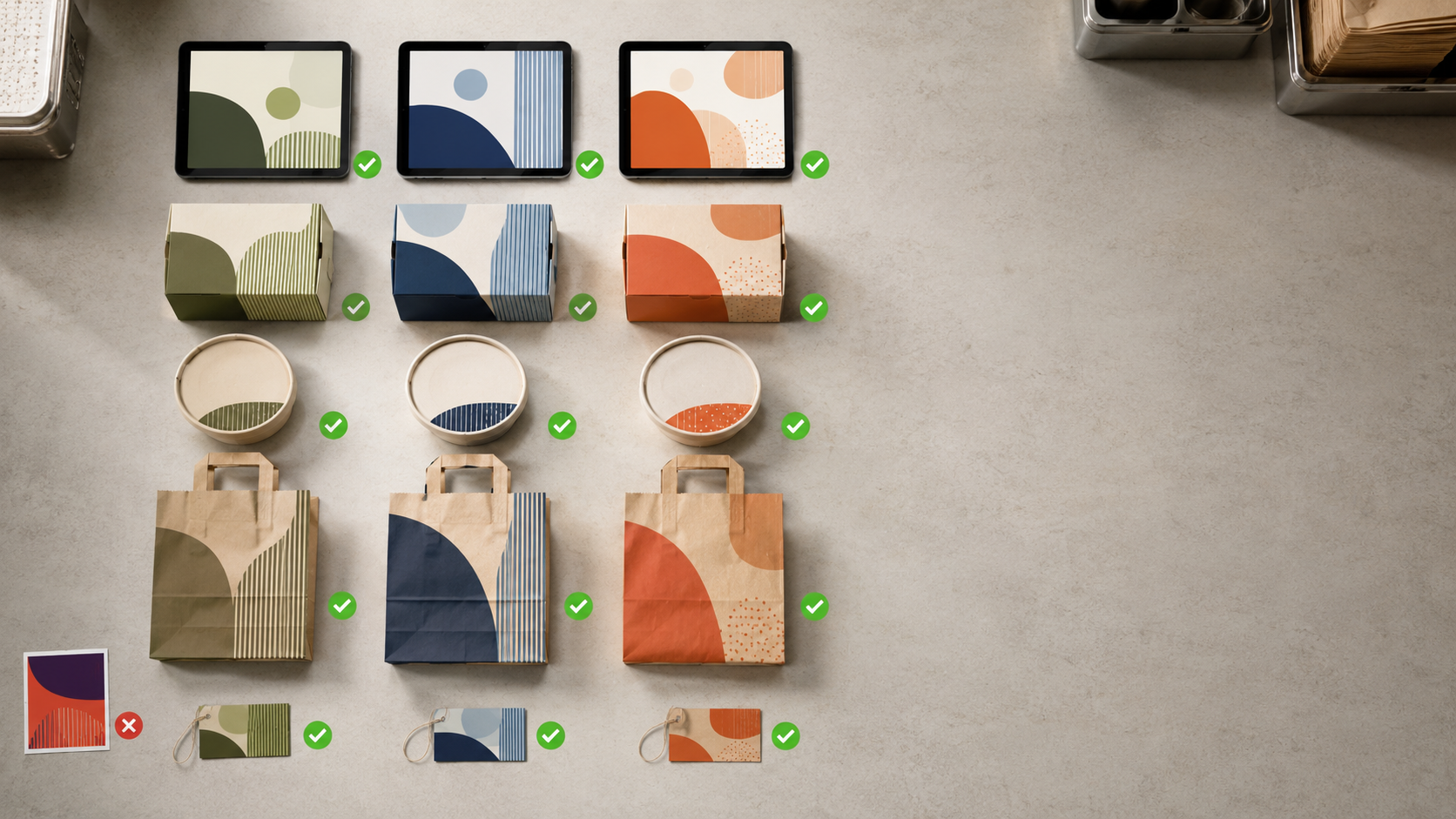 How Digital Proofs and Physical Samples Keep Multi-Brand Cloud Kitchen Packaging Error-Free
