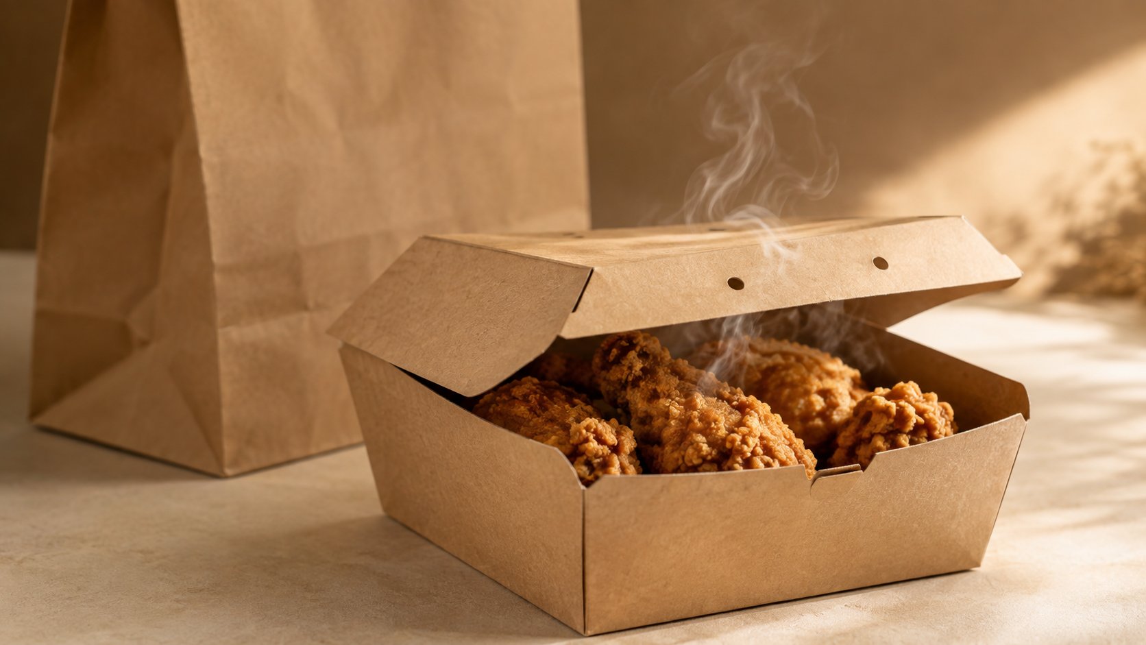Fried Chicken Delivery Boxes With Vented Lids: How to Keep Chicken Crisp for 30–45 Minutes