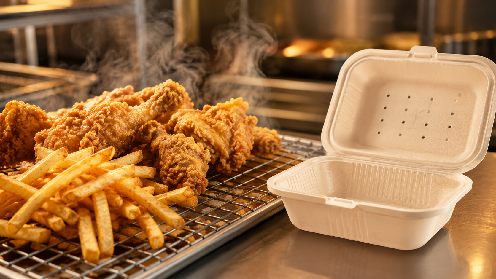 The 5-Step Packing Protocol That Keeps Fried Food Crispy in Takeout Containers