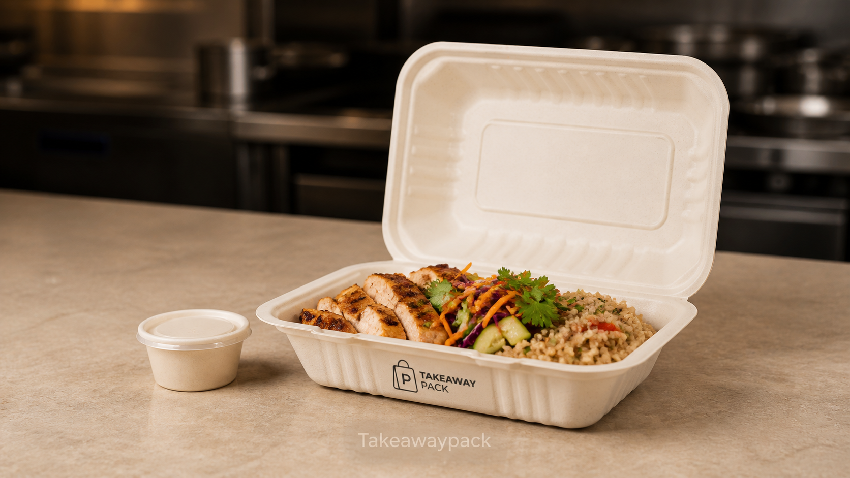 TakeawayPack foodservice packaging scene for Hot Food Delivery Packaging: Choose Insulation, Venting, and Separation by Delivery Time