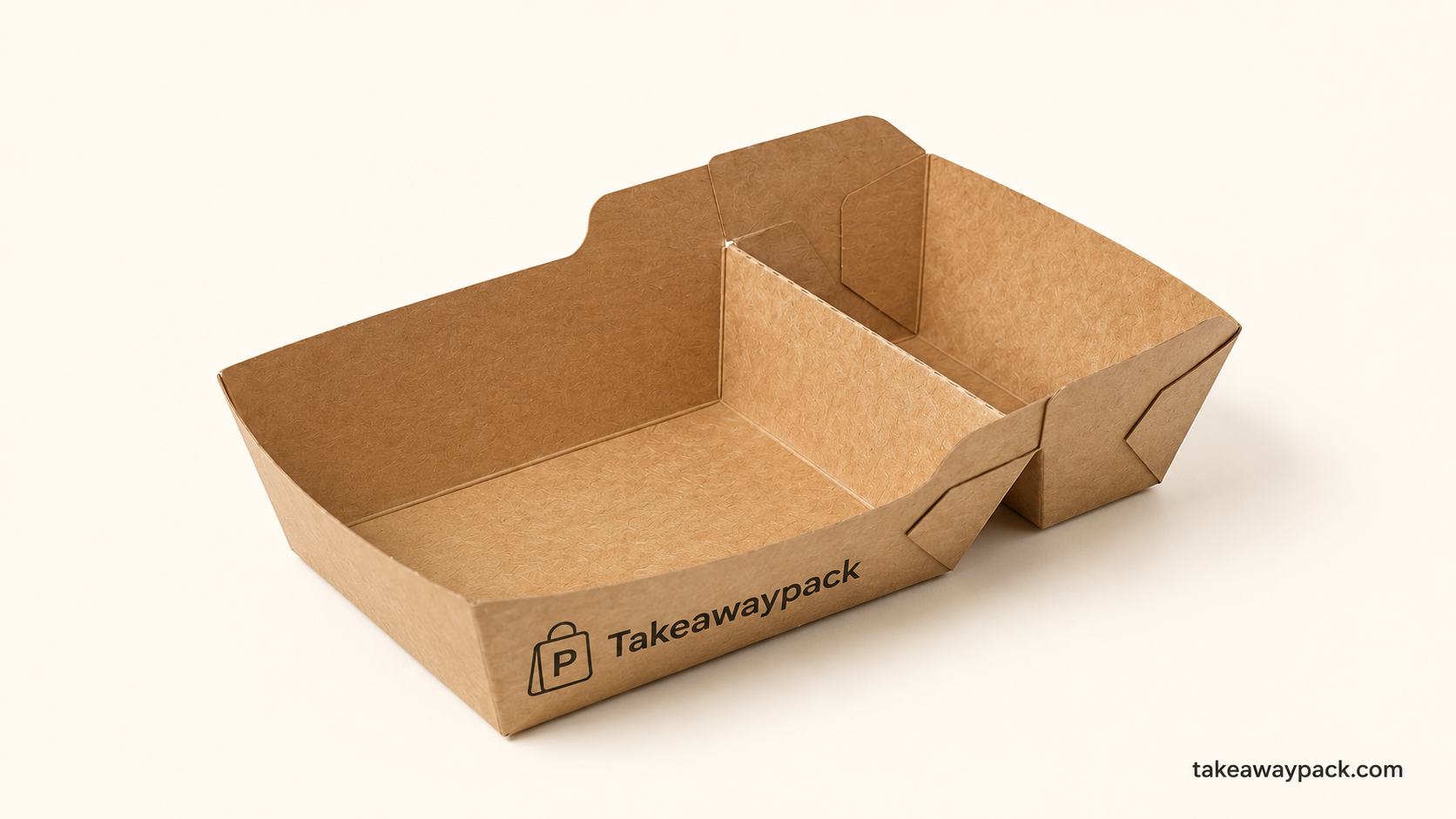 TakeawayPack foodservice packaging scene for How to Design a Digital-Only Quesadilla Meal: Menu Logic, Compartments, and Delivery Control