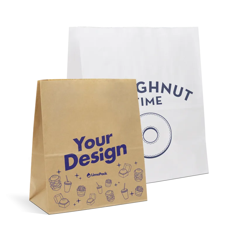 Block Bottom Paper Bag
