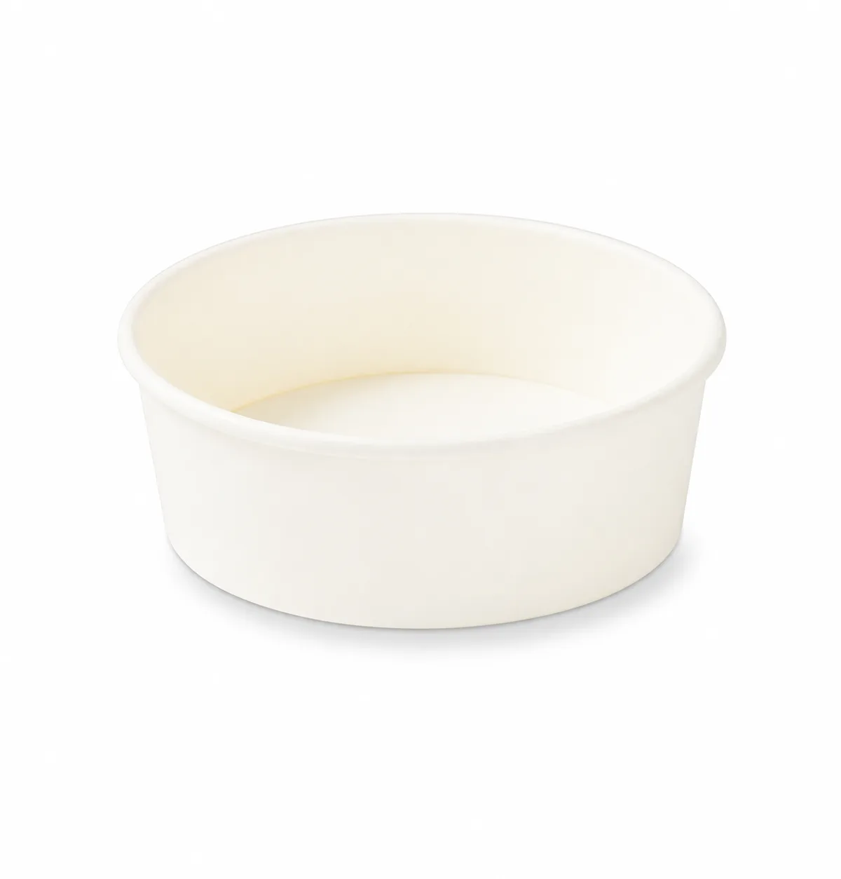 Short Clay Coated Paper Bowl
