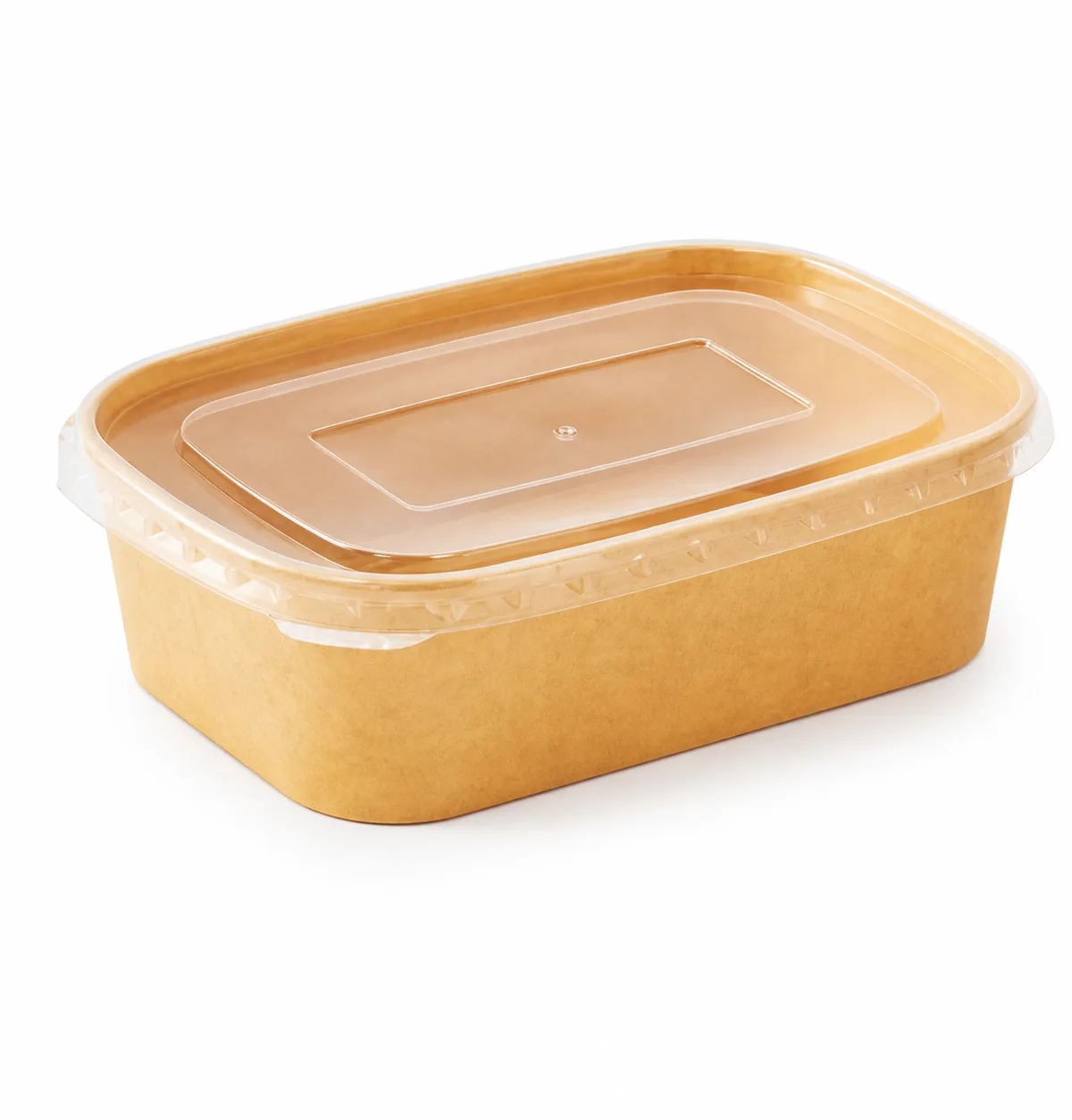 Square Paper Bowl Kraft