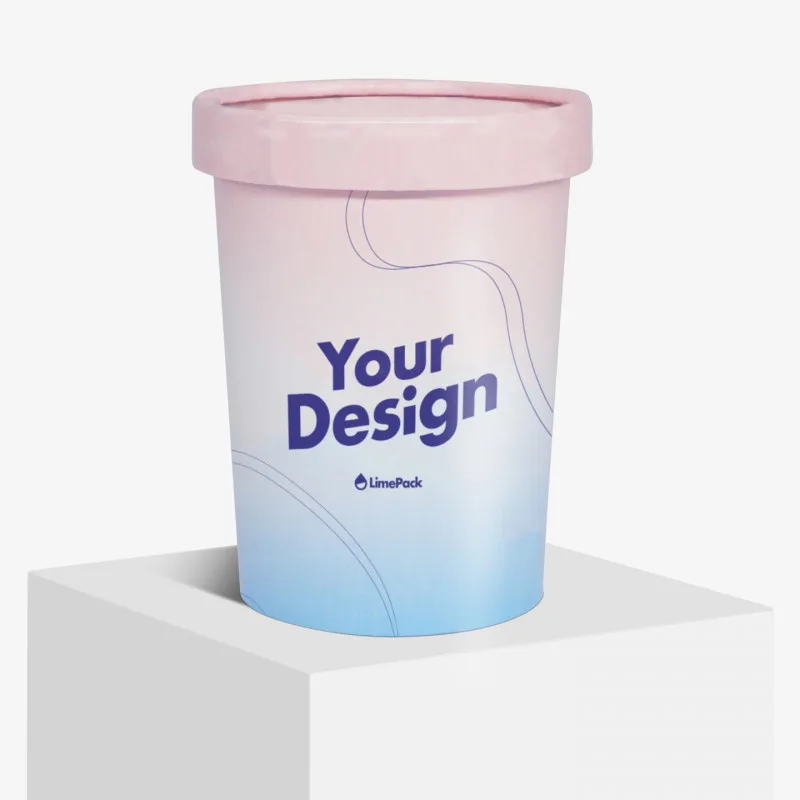 Ice Cream Tub with Lid 12oz thumbnail 5