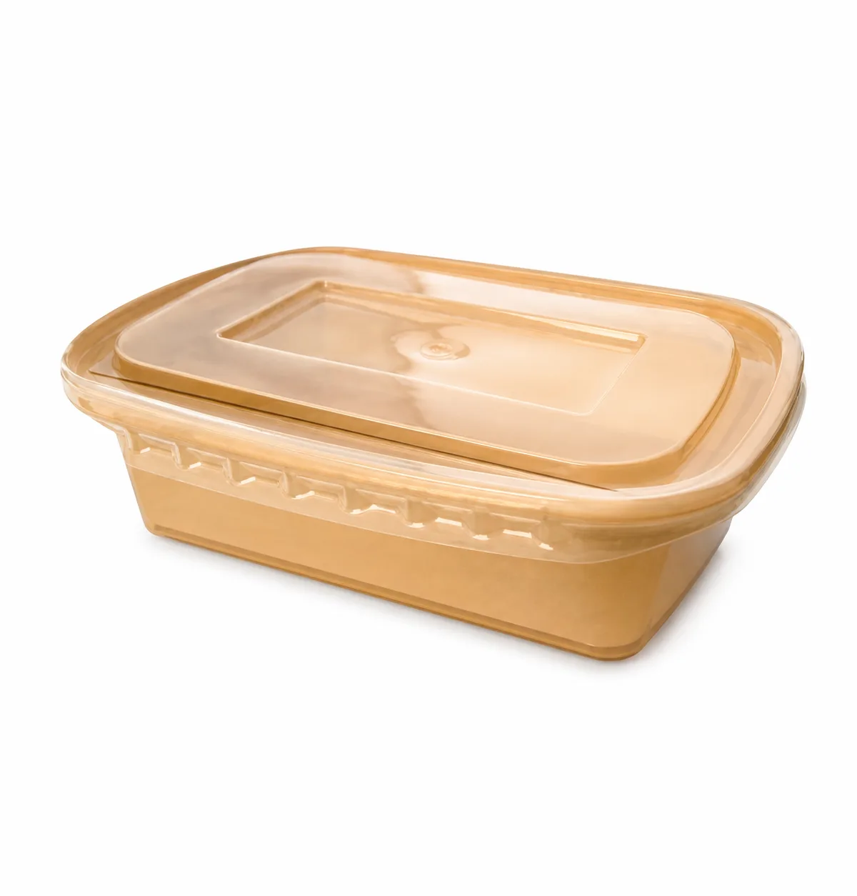Rectangular Rolled Edge Bowl 750ml